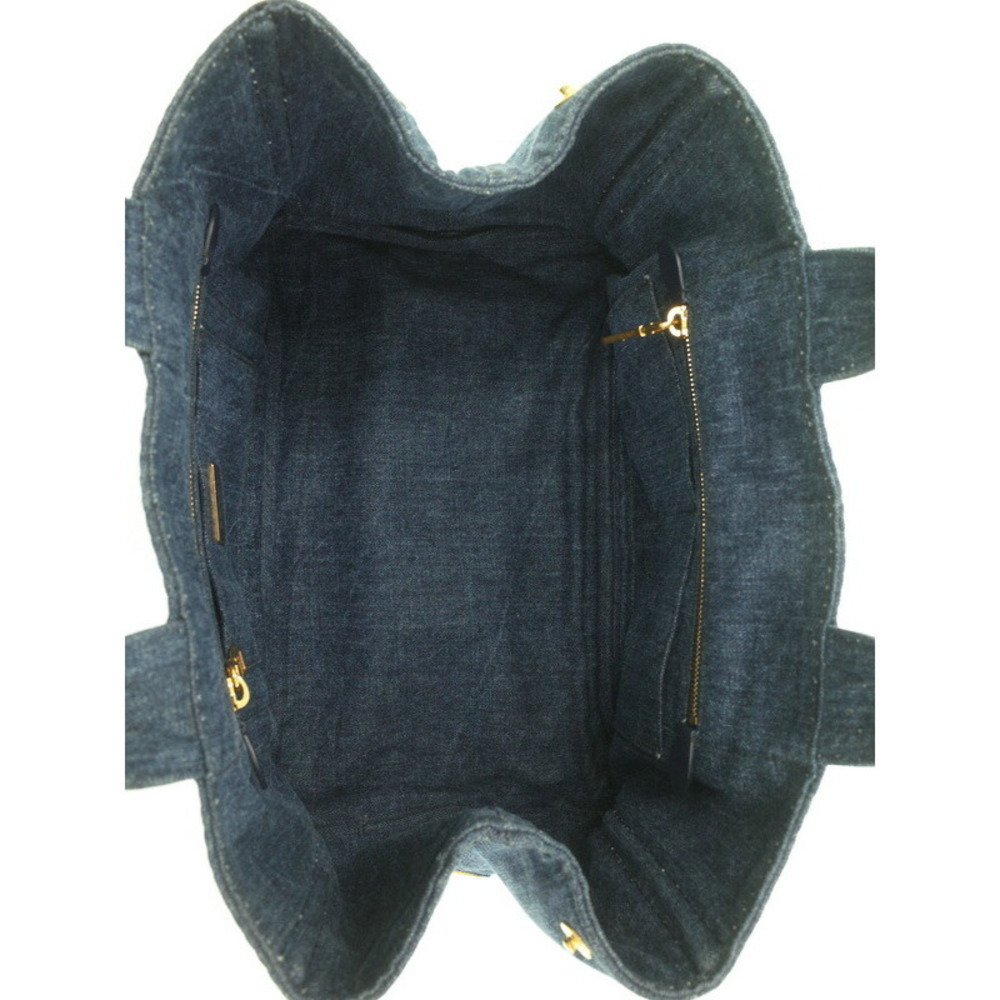 Prada Bag Denim Canapa Tote - Picture 3 of 9